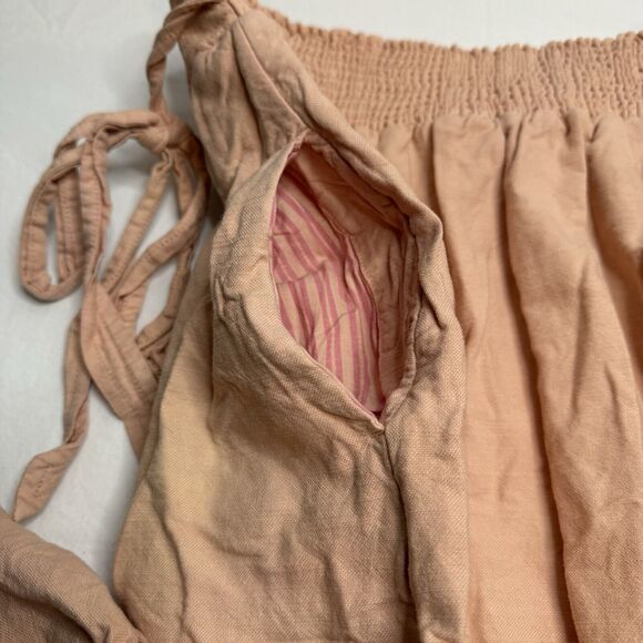 Pilcro Anthro Nettie Ruffle Wrap Mini Skirt Coquette Cottage XLP Pink Fairy - Picture 10 of 14